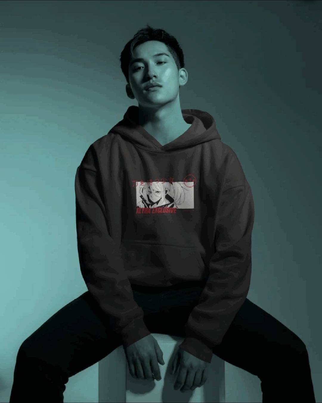 KLYRA EXCLUSIVE - Blade Girl Oversized Hoodie