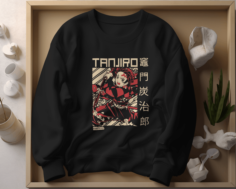 Tanjiro Demon Slayer Oversized Sweatshirt