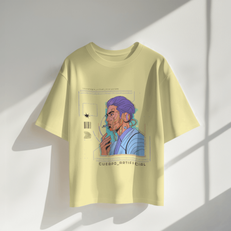 Cuerpo Artificial Cyberpunk Oversized Tee