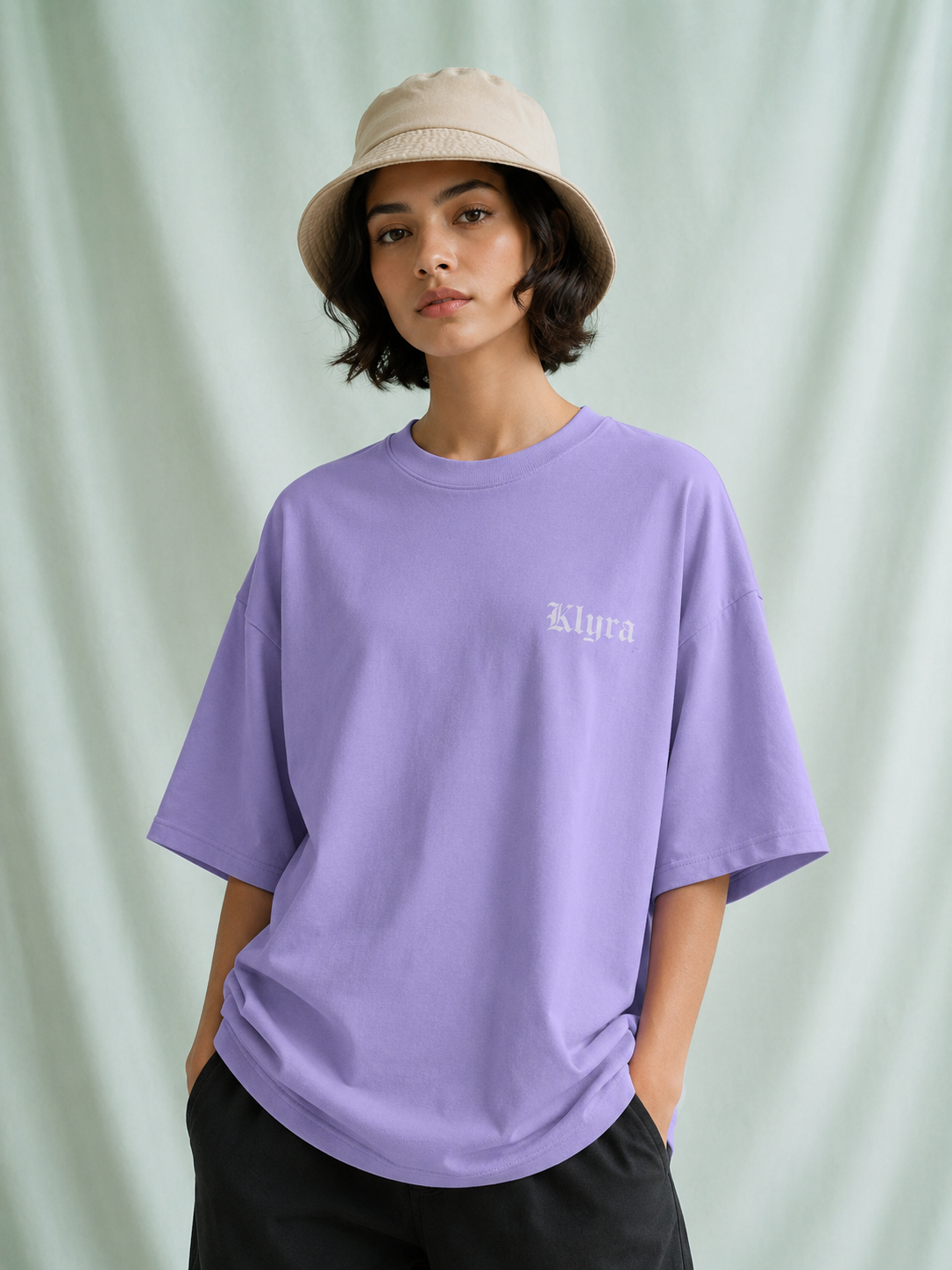 Manga Vibes - Purple Oversized Tee