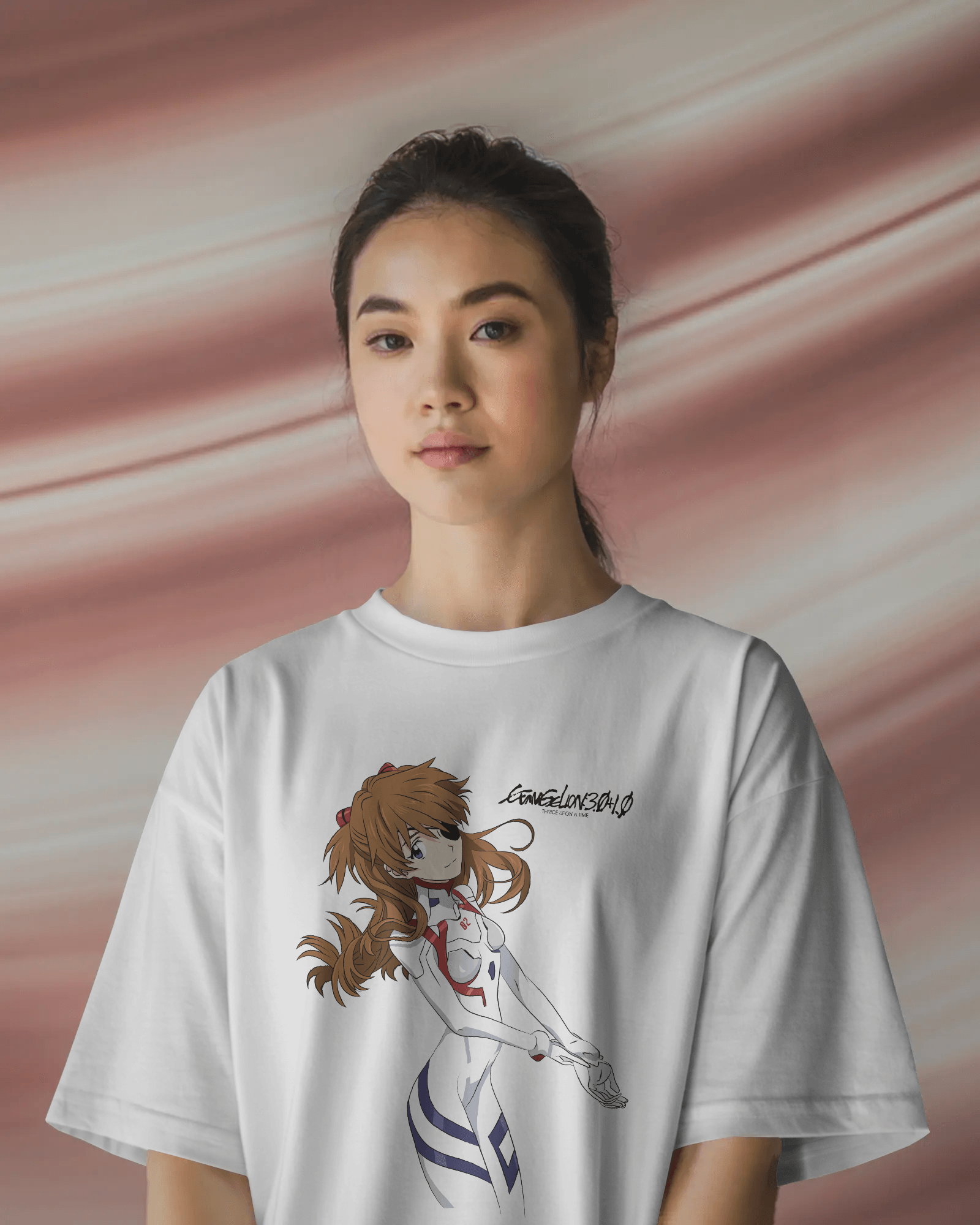 Evangelion Asuka Plug Suit Oversized Tee