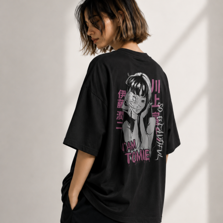 Klyra Tomie - Black Manga Tee